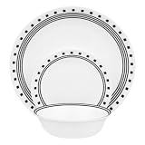 Corelle Corelle Livingware City Block 18-piece Dinnerware Set Corelle Corelle Livingware City Block 18-piece Dinnerware Set