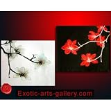 Flower Painting Feng Shui Painting Yin Yang Flower Painting 110