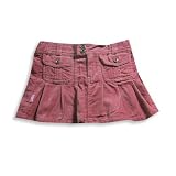 Wild Mango - Toddler Girls Velveteen Skirt, Berry