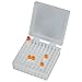 Scienceware 188510011 Natural Polypropylene Cryogenic Freezer Storage Box Rack, 6 Length x 5.7 Width x 2.2