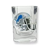 Detroit Lions 2oz Square Shot Glass