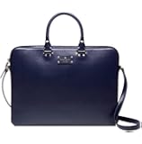 Kate Spade Wellesley Tanner Leather Laptop Bag, French Navy