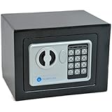 Homegear Small Electronic Safe Gun Money Passport Home Hotel Office Wall Cabinet