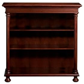Salem 42w Three - shelf Bookcase, THREE SHELF, CAMBRIDGE CHRRY
