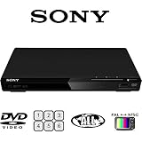 【一年間販売店保証書付属】SONY ソニー DVP-SR370 ●ウルトラコンパクトデザイン(約B5サイズ) 0.95kg ●ALL multi format REGION FREE 多地域対応 マルチフォーマット リージョンフリー リージョン0~6 (PAL &hArr; NTSC 対応 自動切替え) 超軽量DVDプレーヤー [並行輸入品]