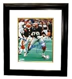 Anthony Munoz Autographed/Hand Signed Cincinnati Bengals 8x10 Photo HOF98 Custom Framed