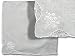 Lovely White Handkerchief with a Bouquet of Flowers