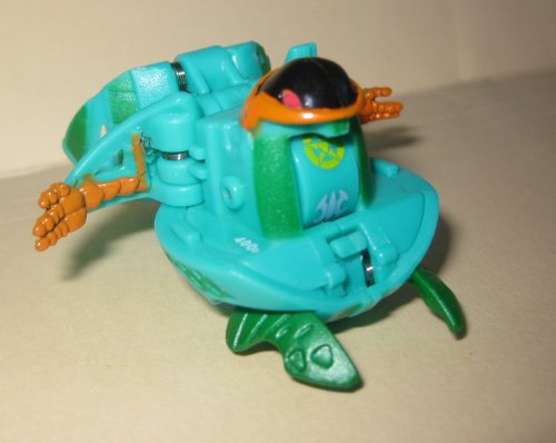 Bakugan B2 LOOSE Figure Ventus Green Preyas Super rare