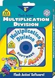 SCHOOL ZONE Flash Action Multiplication And Division for Windows and Macintosh