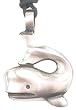 Cute Baby Whale Pewter Pendant Necklace
