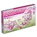 Geomag, 142 Piece Construction Set, Pink Panels