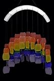 Goose Rocks Designs Paris Handcrafted Stained Glass Wind Chime