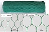 吉田隆　ビニール亀甲金網　910mm×30m　1.15×40mm