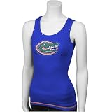 Florida Gators Royal Blue Ladies Swarovski Crystal Tank Top
