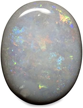 4.25 Ct. Natural Oval Cabochon Multi-color Opal Australian Loose Gemstone