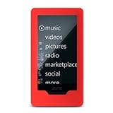 PREMIUM RED SOFT SILICONE RUBBER GEL SKIN COVER CASE FOR MICROSOFT ZUNE HD