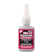 Vibra-TITE 131 Permanent Strength Anaerobic Threadlocker, 10ml Bottle, Red