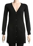 PANELED LONG CARDIGAN