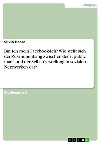 Bin Ich mein Facebook-Ich?
Wie stellt sich der Zusammenhang zwischen dem 