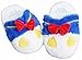 Mickey and Donald: Women's Donald Duck Plush Slippers Size 7-9