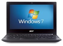 Acer Aspire One D260, 10.1" Netbook, Intel Atom Processor N450, 1GB, 160GB, Windows 7 Starter 32-bit, Up to 8hr battery life,Black