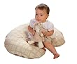 Organic Nursing Pillow with Zip-off Washable Cover 24" x 18" Color: Tan