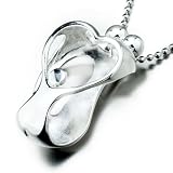 Father's Day Gifts Pugster Necklace Heart Loving Family 925 Sterling Silver Pendant Necklace - Parents And Child