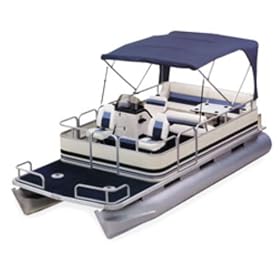 Attwood Corporation 370BL Blue Buggy-Style Acrylic Bimini Top by Attwood Marine Products