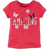 カーターズ Carter's/ アメージング グラフィック ティ レッド トップス半袖Tシャツ 7歳【並行輸入】