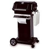 MHP Gas Grills JNR4DD Propane Gas Grill W SearMagic Grids On Black Cart