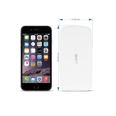 MTT Airpower 15i High Capacity Dual USB Output 15000 mAH Powerbank [Most Compact 15000mAh Design] (15000 Black)