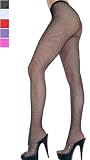 Seamless Fishnet Panty Hose - Available in one size and plus size