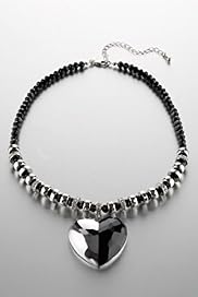 Per Una DiamantÃƒÂ© Heart Pendant Necklace