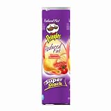 Pringles Potato Crisps Super Stack, Reduced Fat Tomato Mozzarela, 6-Ounce Tubes (Pack of 14)