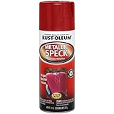 Rust-Oleum Automotive 251598 11-Ounce Metallic Speck Spray, Red