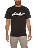 Marshall Distressed Logo Black Men’s T-shirt