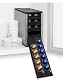 YouCopia Caf&eacute;Stack Nespresso Capsule Organizer, Electric Aluminum