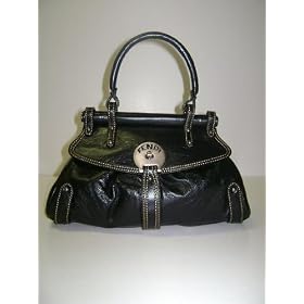 Fendi Handbags 8BN143 Black Leather Magic