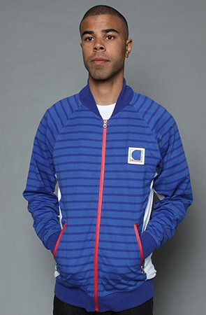 Crooks and Castles The Yacht Club Baseball Jacket,Jackets for Men