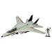 GI Joe Sky Striker Jet with Capt. Ace Figure