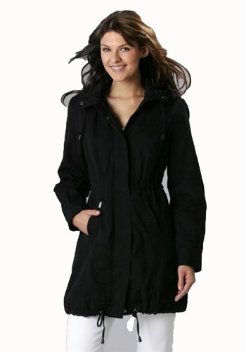 Traumhafter Kapuzenparka Schwarz Gr.42 (821) Traumhafter Kapuzenparka Schwarz Gr.42 (821)