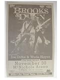 Brooks & Dunn Handbill Poster Band Shot With Joe Diffie & Wade Hayes at McNichols Arena and