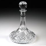 Review John Jenkins  / Winchester Hand Cut Lead Crystal Ships Decanter