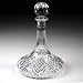 Winchester Hand Cut Lead Crystal Ships Decanter
