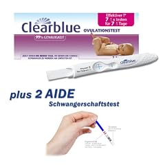 Sparpaket 7 Clearblue Ovulationstest plus 1 Clearblue und 2 Aide Schwangerschaftstest