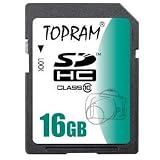 Buy 16GB 16G TOPRAM SD SDHC Class 10 Extreme Speed Secure Digital Memory Card (SD Ver....
