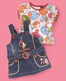 Baby Phat Baby Girl Denim Jumper Set