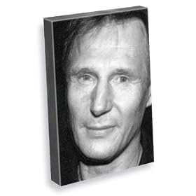 LIAM NEESON - Canvas Print (LARGE A3 - Signed by the Artist) #js001