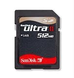 SanDisk Ultra II 512MB Secure Digital Memory Card