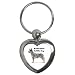 Australian Cattle Dog Key Chain (Heart)